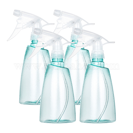Botellas de chorro de gatillo de plástico transparente AJEW-GA0001-10-1
