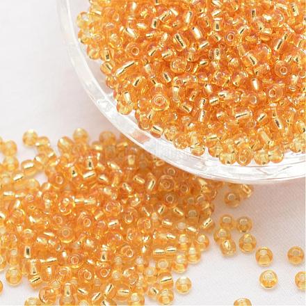 6/0 Transparent Glass Round Seed Beads SEED-J010-F6-22-1
