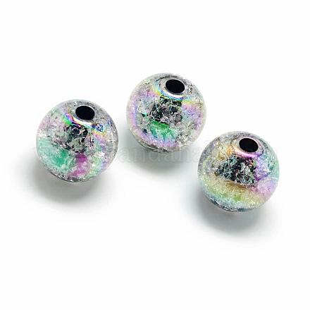 Perles acryliques craquelées MACR-S825-20mm-J-1