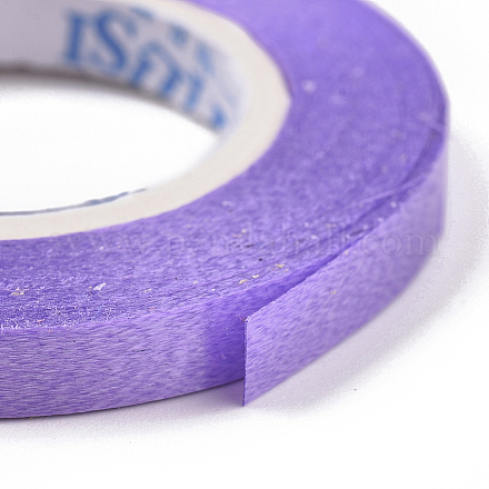 風船リボン  パーティーデコレーション用  青紫色  3/16インチ（5mm）  約10m /ロール SRIB-TAC0001-04A-1