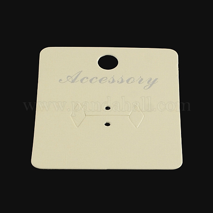 Rectangle Shape Cardboard Display Cards CDIS-Q001-38-1