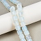 Opalite Beads Strands, Column, 9.5~10x10~10.5mm, Hole: 0.8~1mm, about 40pcs/strand, 15.31~15.35''(38.9~39cm)