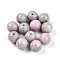 Resin Beads, Round, Two Tone, Violet, 12mm, Hole: 2mm