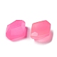 Cuentas de ágata rosa natural teñidas G-P510-01-3