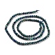 Brins de perles naturelles de chrysocolle et de lapis-lazuli X-G-D463-08B-2