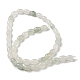 Natürliche Jade Perlen Stränge G-M420-J01-01-3