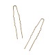 Hair Accessories Iron Hair Forks Findings OHAR-TAC0002-01AB-2