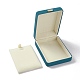Cajas de regalo de collares de cuero pu LBOX-I002-05B-4