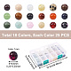 Yilisi 450Pcs 18 Colors Natural & Synthetic Gemstone Beads G-YS0001-10-3