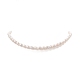 Natural Pearl Beaded Necklace with 304 Stainless Steel Clasp for Women NJEW-JN04143-4