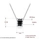 Trendy 925 Sterling Silver Pendant Necklaces NJEW-BB22356-7