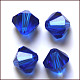 Abalorios de cristal austriaco de imitación SWAR-F022-8x8mm-206-3