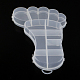 Fuß Kunststoff-Kügelchen Lagerbehälter CON-Q023-22-3