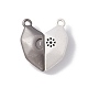 Cierres magnéticos de aleación de corazón de amor FIND-C013-02B-2