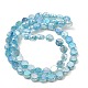 Chapelets de perles en verre imitation jade GLAA-P058-05A-05-2