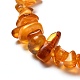 Ensemble de bracelets extensibles en perles d'ambre naturel pour parent et enfant BJEW-JB06819-4
