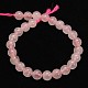 Natural Rose Quartz Beads Strands G-C076-16mm-3-2