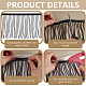1 Yard Polyester-Quasten-Spitzenband&nbsp;SRIB-FG0001-29A-4