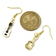 Golden Alloy Enamel Dangle Earrings EJEW-JE05653-03-3
