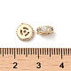 Rack Plating Brass Cubic Zirconia Beads KK-K273-13KCG-3