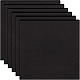 Benecreat 20pcs3mm正方形自己粘着性裏打ちフォームシート黒evaフォームパッドマット家具ドア用粘着裏打ち  6.3x6.3インチ AJEW-BC0005-63-1