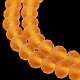 Chapelets de perles en verre transparente   EGLA-A034-T8mm-MD05-5