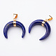 Lapis lazuli naturale ciondoli G-D859-01A-2