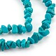 Chapelets de perles en howlite naturelle G-E511-03-3
