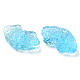 Perle di lampwork irregolari fatte a mano trasparenti&nbsp;LAMP-T017-11C-3