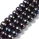 Brins de perles teintes en perles naturelles PEAR-P005-03A-02-1