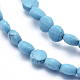 Synthetic Howlite Beads Strands G-D0003-A56-3