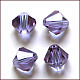 Abalorios de cristal austriaco de imitación SWAR-F022-4x4mm-212-3