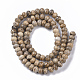 Chapelets de perles en jaspe avec images naturelles G-S364-045-2