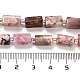 Natural Rhodonite Beads Strands G-G068-A14-01-5