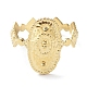 304 fornituras de anillo de puño ovalado de acero inoxidable STAS-P334-01G-2