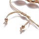 Adjustable Necklaces & Bracelets Jewelry Sets SJEW-WH0002-01-7