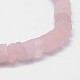 Chapelets de perles en quartz rose naturel G-I131-16-10mm-3