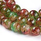 Chapelets de perles en verre peint par pulvérisation GLAA-A038-D-47-3