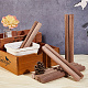 丸いクルミの木の棒  ダボロッド  子供のおもちゃ用  建築模型の材料  マクラメ手芸用品  バリーウッド  20x1.8cm WOOD-WH0034-27A-5