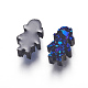 Perlas de resina de piedras preciosas druzy imitación RESI-L026-J03-2
