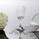 Pandahall 240 Uds 3 colores anillos de encanto de copa de vino de latón 20mm pendientes de abalorios aros para hacer joyas para fiesta de boda KK-PH0036-43-7