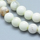 Chapelets de perles en opale jaune naturelle G-L552H-01A-2