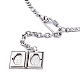 304 Stainless Steel Diffuser Locket Pendant Necklaces NJEW-M181-32P-3