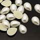 Cabujones de perlas de imitación de plástico ABS MACR-F032-8x13mm-22-1
