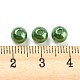 パール調アクリルビーズ  染め  ラウンド  濃い緑  6x5.5mm  穴：1.5~2mm  約4500個/ポンド PL609-11-01-3