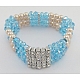 Glass Bracelet X-B289-5-1