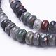Natural Bloodstone Beads Strands G-F520-07-3