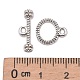 Tibetan Style Alloy Toggle Clasps X-LF1076Y-NF-2