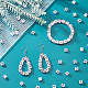 Arricraft 380 pièces lettre acrylique opaque perles à grand trou MACR-AR0001-04-2