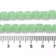 Imitazione fili di perle di vetro giada GLAA-G112-02B-4